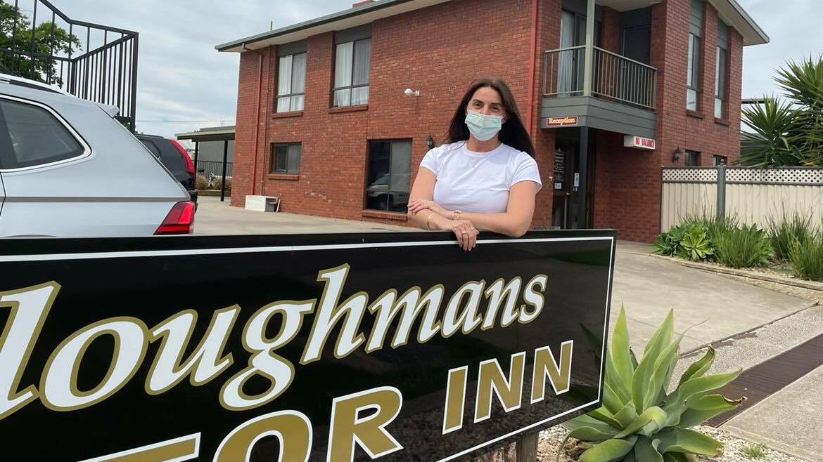 GROWING: Ploughman's Motor Inn owner Lisa Fitzgerald said she has been receiving a growing number of bookings at her accommodation. Picture: ALEX BLAIN
