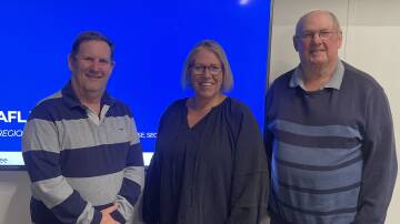 Grant Kuchel (Chair), Gaynor Baker, Jeffery Both have been appointed to AFL Victoria's region council for the Wimmera Mallee. Picture supplied