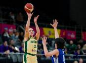 The Wimmera's Chloe Bibby has been selected in the Australian Opals' 26-player squad for the Paris Olympics. Picture by Andy Cheung/Getty Images