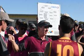 Matt Walder will step onto the boundary as Warrack coach at Anzac Park for the first time in over 20 years against Ararat in round two of the WFNL on Saturday, April 27. Picture by Lucas Holmes