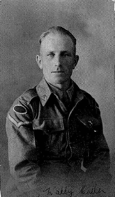BEST MATES: Corporal Walter Wilhelm Emil Muller risked beheading in Changi to smuggle food to Jack Pearce when he was deathly ill.