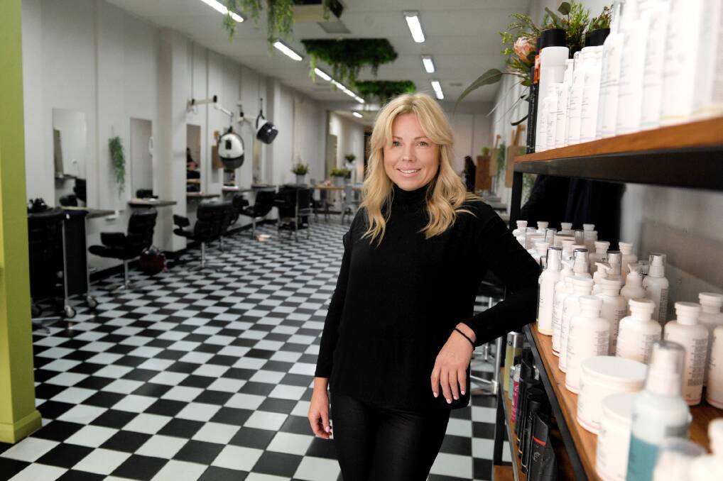 GUEST: Horsham's Michelle Shanks owns hairdressing salon George and Co. She will speak at the city's 2018 International; Women's Day event. Picture: SAMANTHA CAMARRI