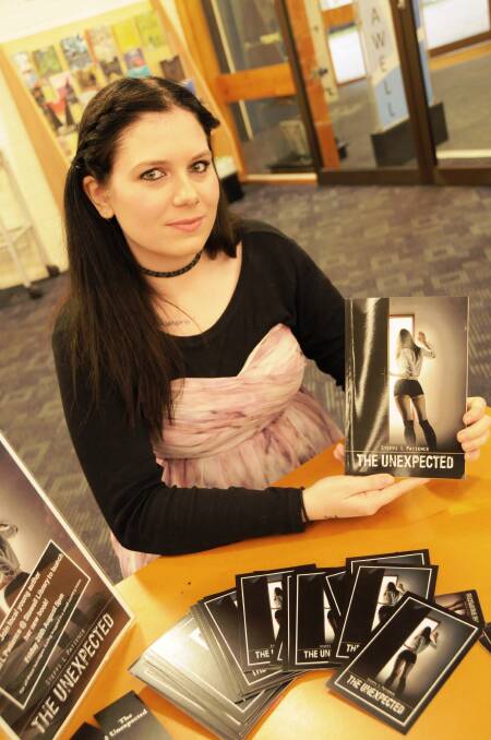 PUBLISHED: Steffi Patience launched her young adult novel The Unexpected at Stawell Library on Friday.