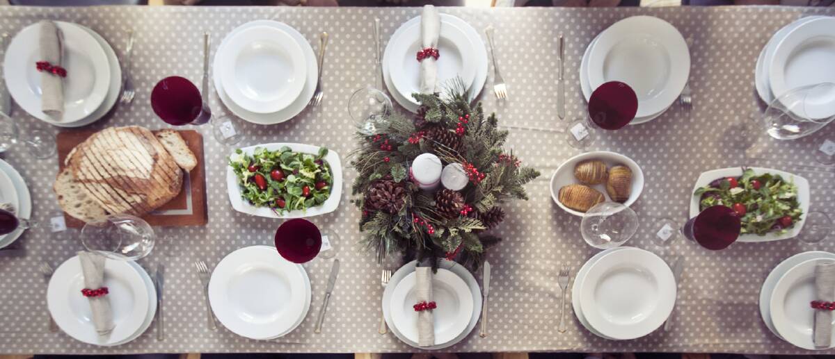 DELIGHTFUL: Christmas is about the celebration of family and good memories of loved ones so display any special decorations where you can, even on the table. 