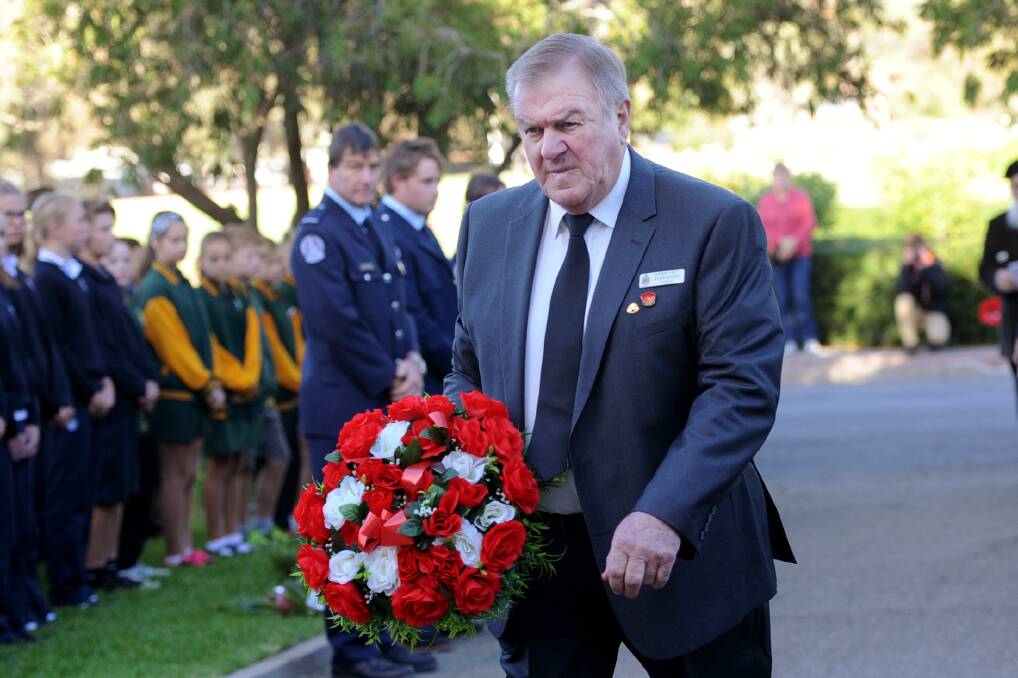 <b> Dimboola RSL President Ivan Jones. Click the image for more pictures. Picture: SAMANTHA CAMARRI </b>