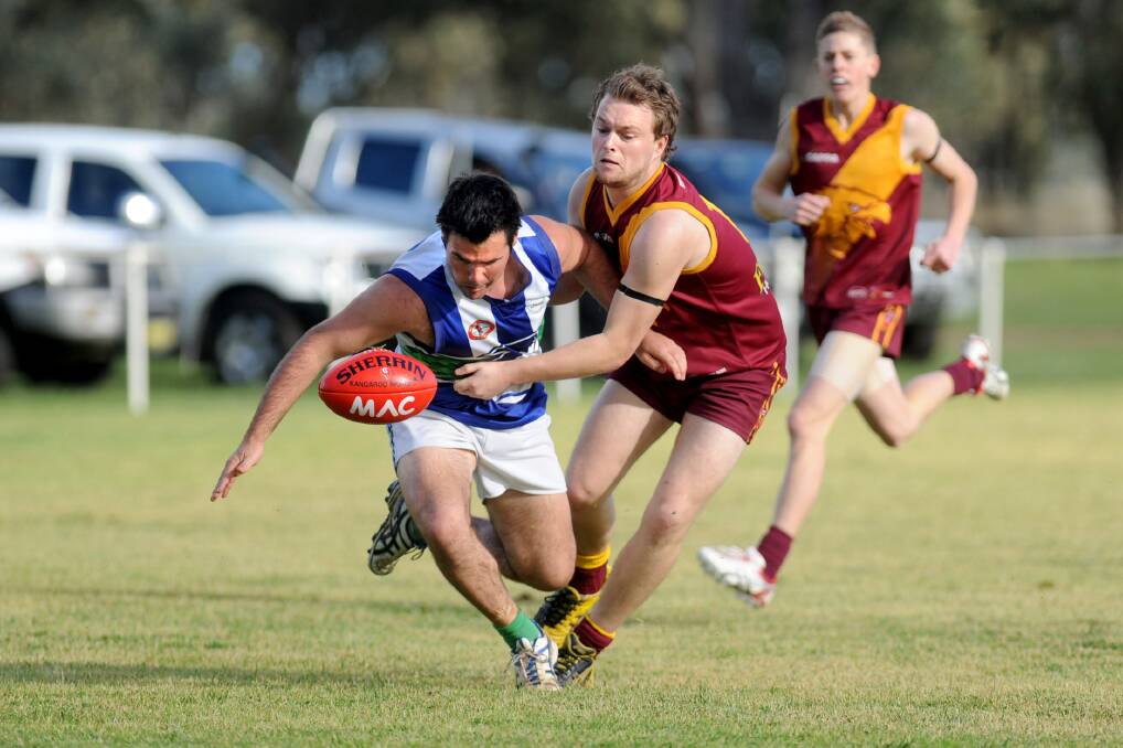 SEASON OVER: Border Districts and Kaniva-Leeor United football clubs are looking ahead to 2016. Picture: SAMANTHA CAMARRI