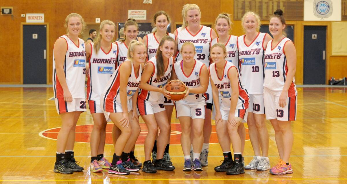 READY TO GO: The Lady Hornets have one game left to claim the south west conference basketball premiership after a stellar 2015-16 season. Picture: SAMANTHA CAMARRI