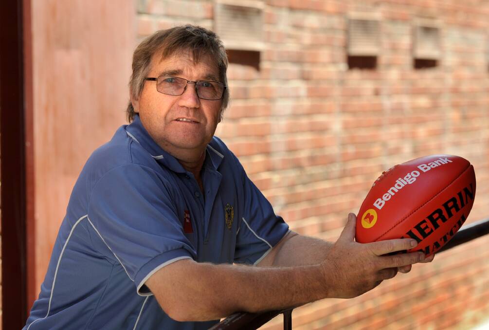 RECOGNITION: Wimmera league chief commissioner Greg Schultz will present 12 Toohey medals over the next two months as part of a plan to ensure all past best-and-fairest winners and their families are given a medal. Picture: SAMANTHA CAMARRI