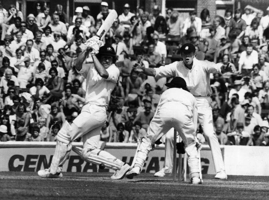 Ian Chappell made his Test debut for Australia on this day in 1964. Photo: Evening Standard/Getty Images 