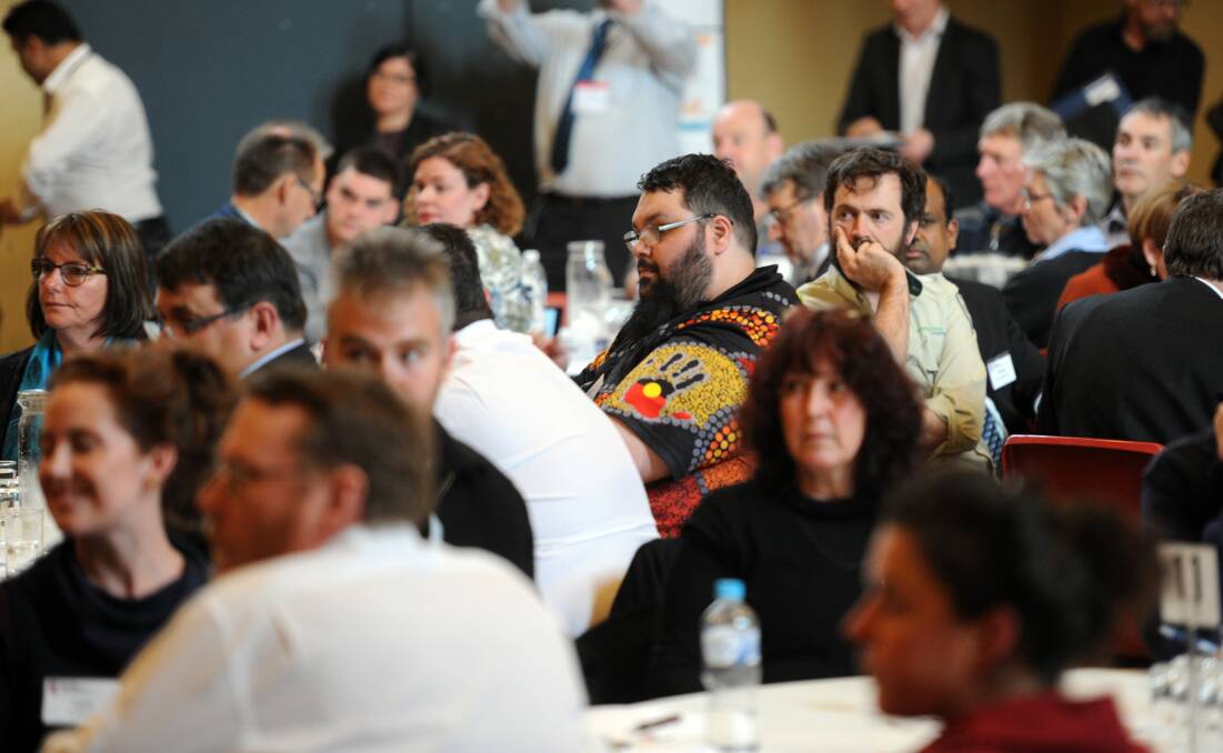TALKFEST: Participants at the Wimmera Southern Mallee Regional Assembly in Horsham last week. Picture: PAUL CARRACHER