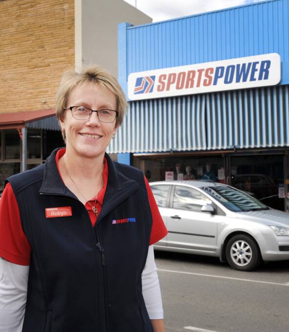 CHALLENGES: Stawell SportsPower owner Robyn Young says a federal government tax break is welcome relief for small business owners. Picture: PAUL CARRACHER