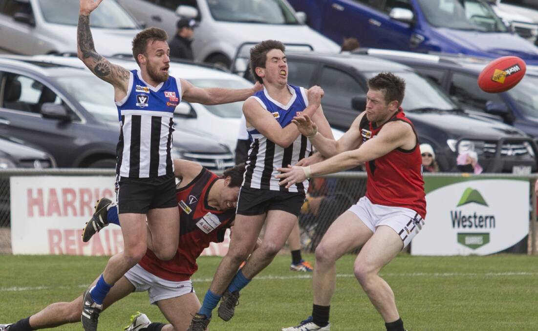 OPPORTUNITY: The Minyip-Murtoa Burras will play in the club's first senior grand final since 1999 against the Horsham Saints on Saturday. Picture: PETER PICKERING