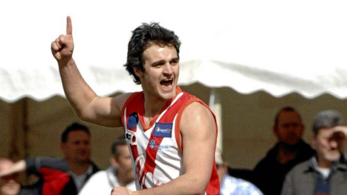 COMEBACK: Ex-Ballarat Swans player Nigel Otto will be joint coach of Wickliffe/Lake Bolac, alongside brother Joe, in season 2016. Picture: THE COURIER 
