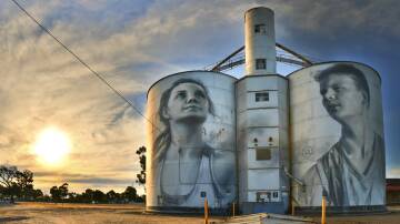 Grampians Silo Trail at Rupanyup by Julia Volchkova. Picture from Visit Victoria. 