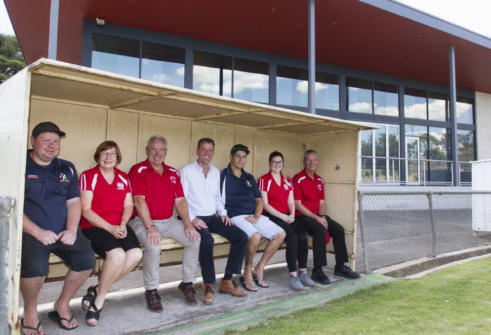 ALL SET: The Ararat Rats and Ararat Eagles will benefit from new interchange and coaches shelters at Alexandra Oval. Picture: Peter Pickering