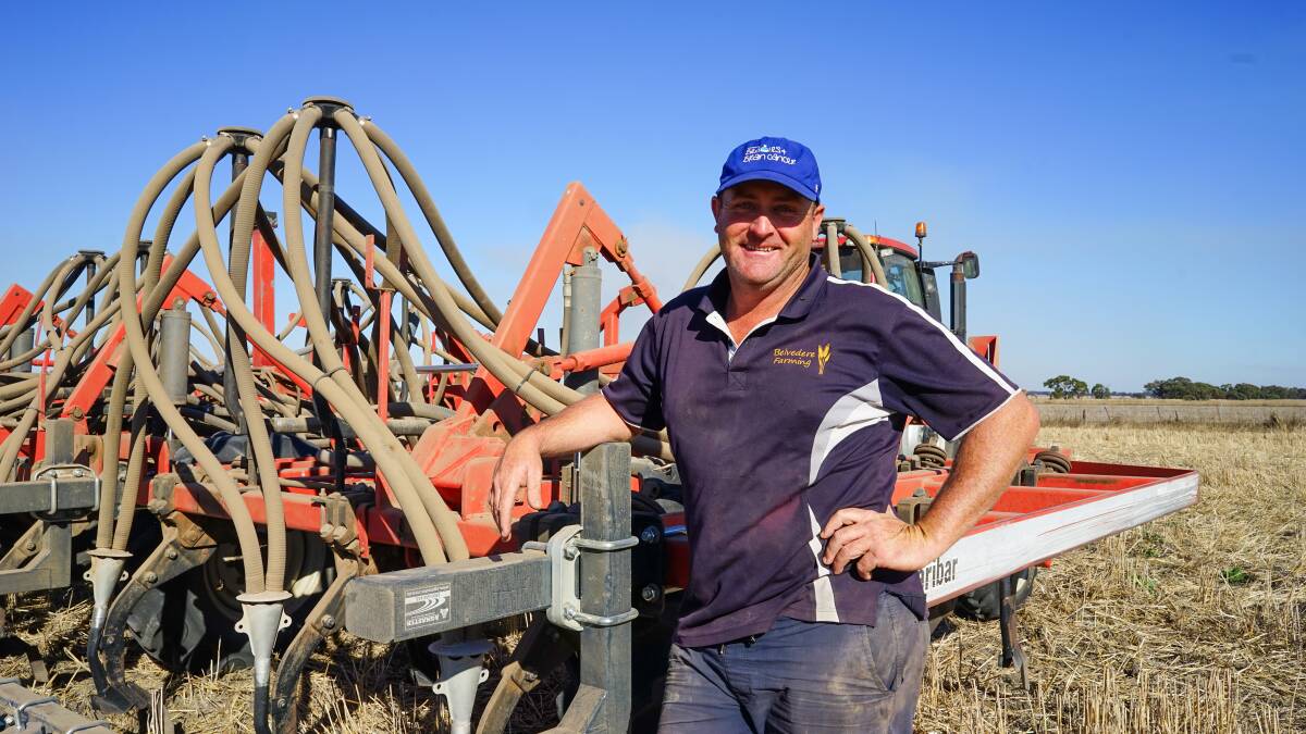 Bryce Warner, Nhill, is sowing lentils for the first time, and doubling his canola to 350 hectares after a successful season.