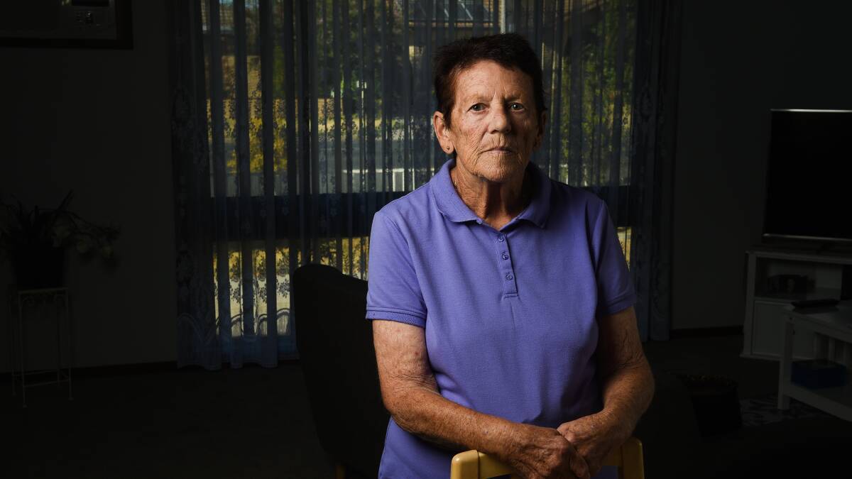 DAMAGED: Anne Levey refuses to step foot in a Catholic church following the extensive sexual abuse suffered by her son Paul in the mid-1970s. Picture: MARK JESSER 