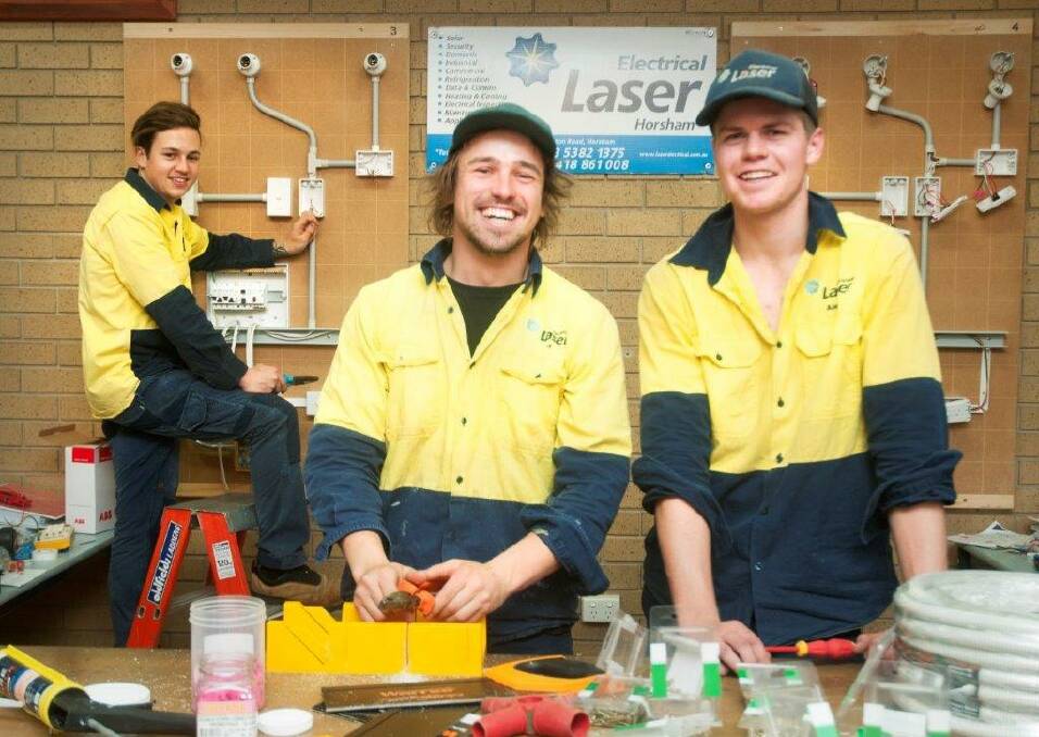 Horsham electrical apprentices had a crack at the world skills electrotechnology competition
