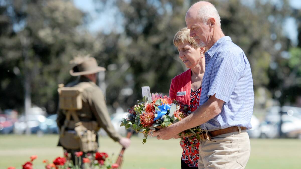 The First World War soldiers will be commemorated at Sawyer Park