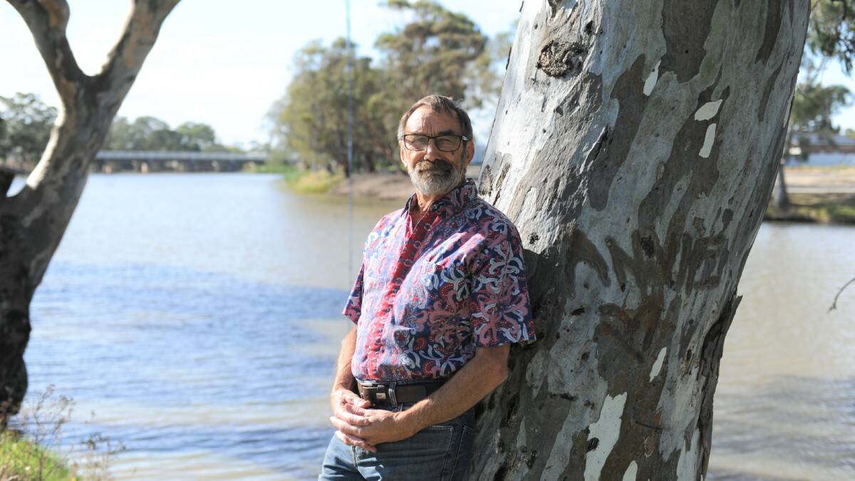 BUSH POET: Horsham's Don Mitchell is performing his Australian bush poetry at the Wimmera artist's gig during the Horsham Country Music Festival on Friday. Picture: DAINA OLIVER 