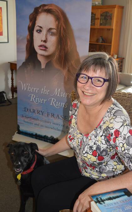 BOOK TOUR: Author Darry Fraser will visit Horsham and St Arnaud to promote her new book, Where the Murray River Runs. Picture: CONTRIBUTED