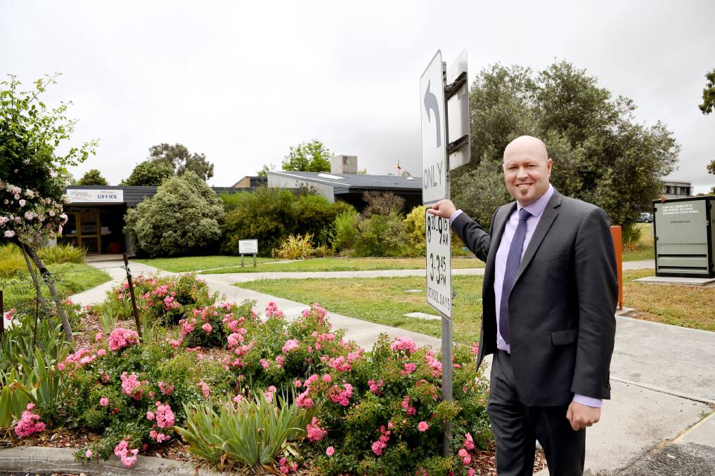 FIXING UP: Horsham Primary School principal Chris Walter is happy to see the school fix the problems around the campus. Picture: SAMANTHA CAMARRI