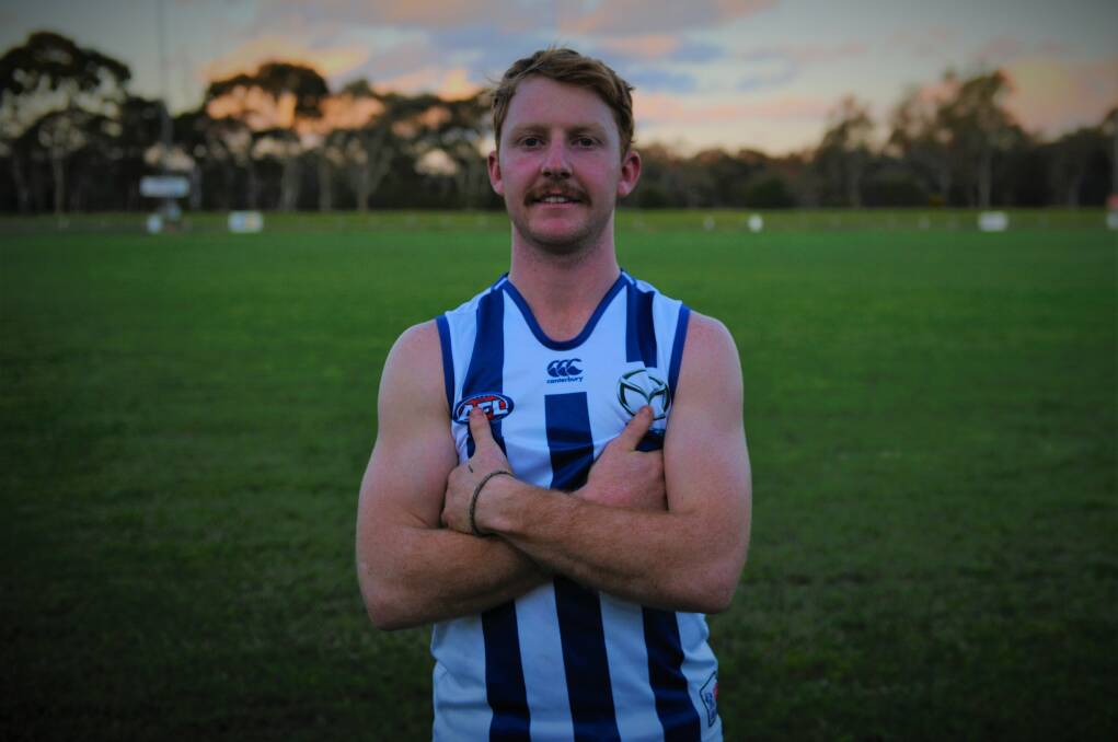 SUPERSTAR: Harrow-Balmoral dynamite Eric Guthrie will be in the spotlight when his team faces Southern Mallee Giants at Horsham City Oval on Saturday. Picture: ELIJAH MACCHIA