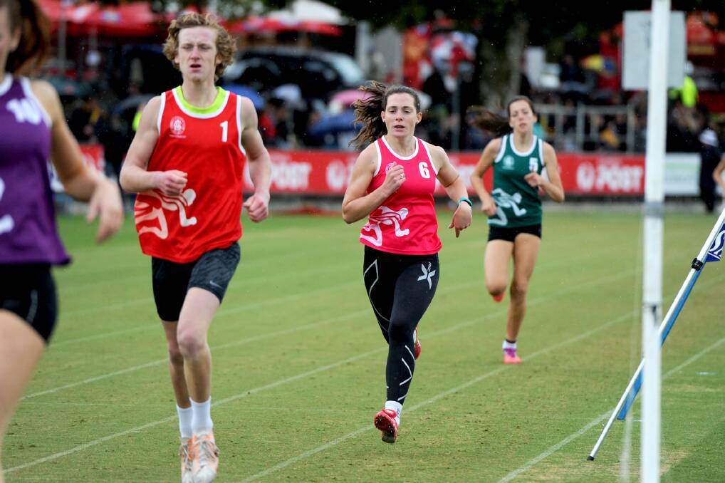 ZONE: Zoe Nicholson won the 1600 metre handicap on day one of the Gift.  