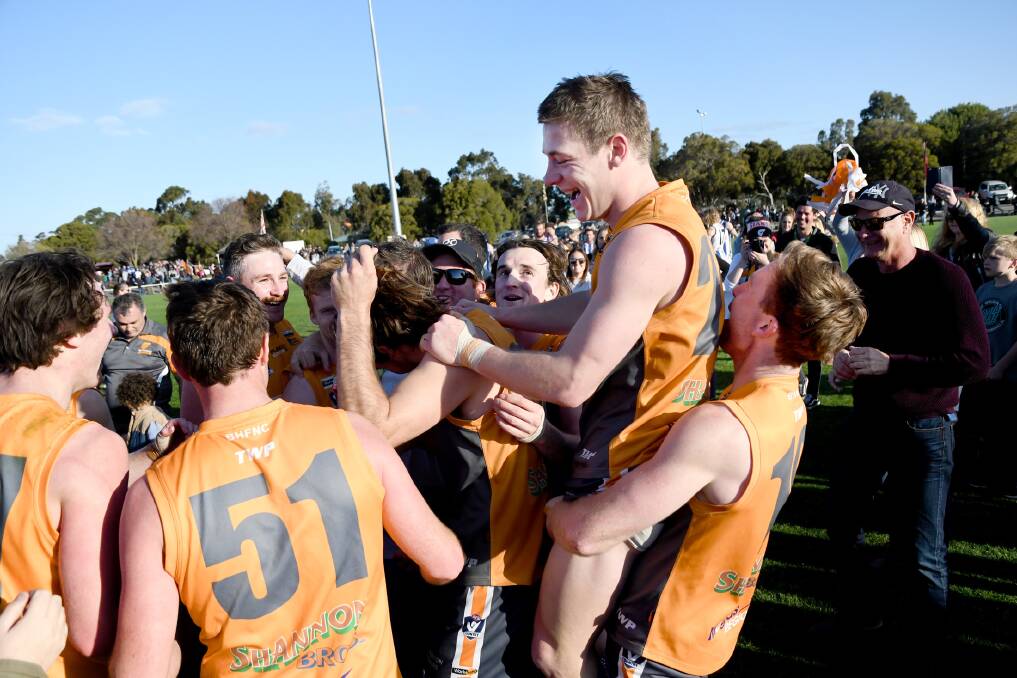 The Southern Mallee Giants have won their second consecutive Horsham District league premiership. 