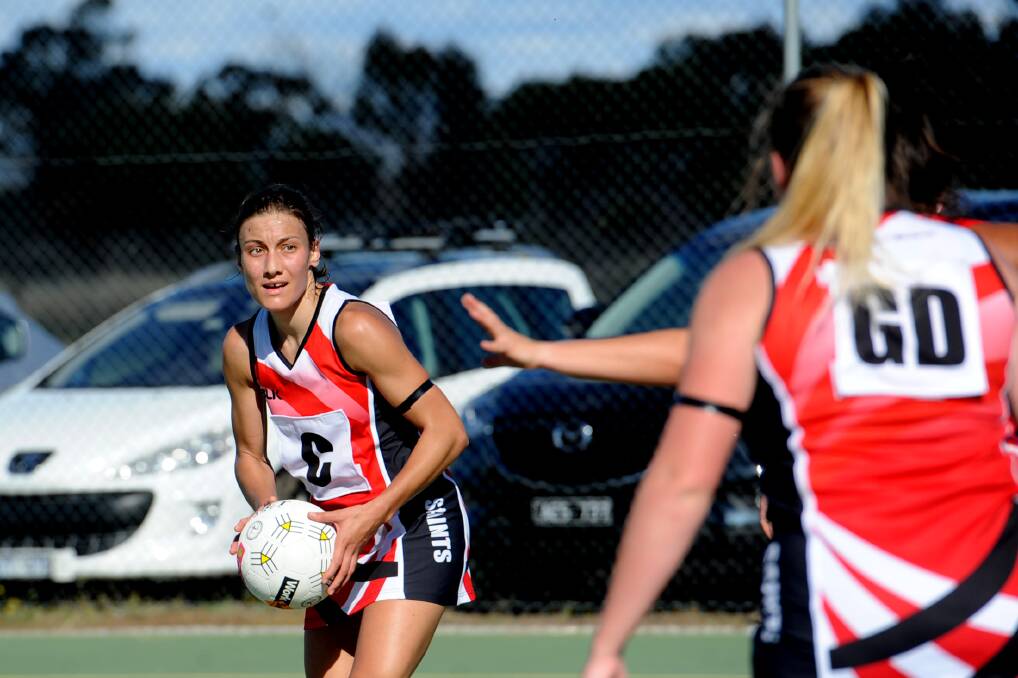 Eleanor Van Dyk will be an important piece to the Eddenhop-Apsley puzzle on Saturday when it faces a strong Natimuk United side. Picture: SAMANTHA CAMARRI