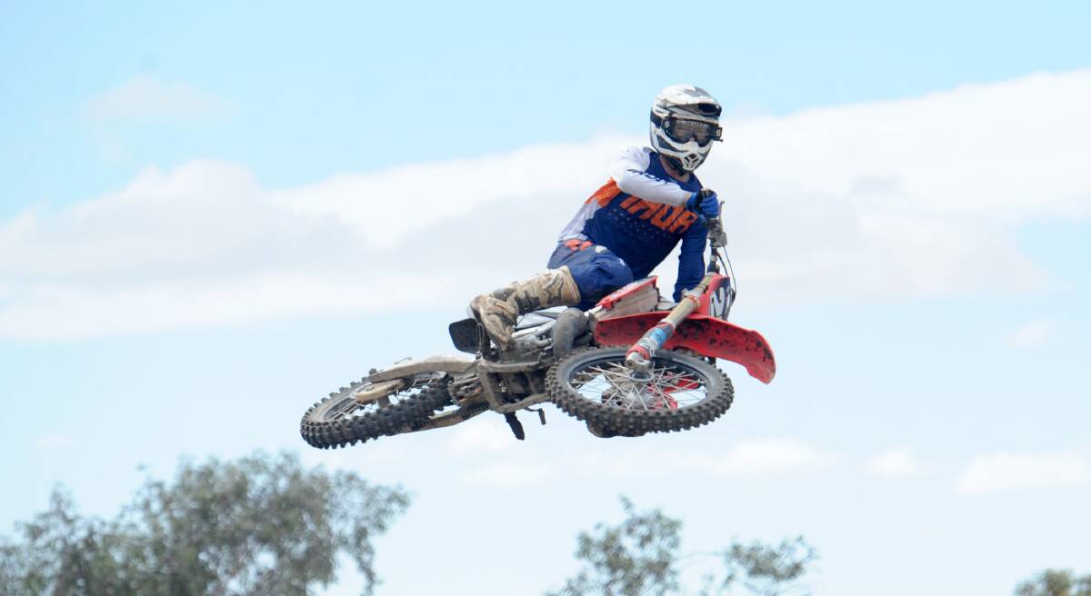 Lachlan Davis at the MX Amateurs in 2017.