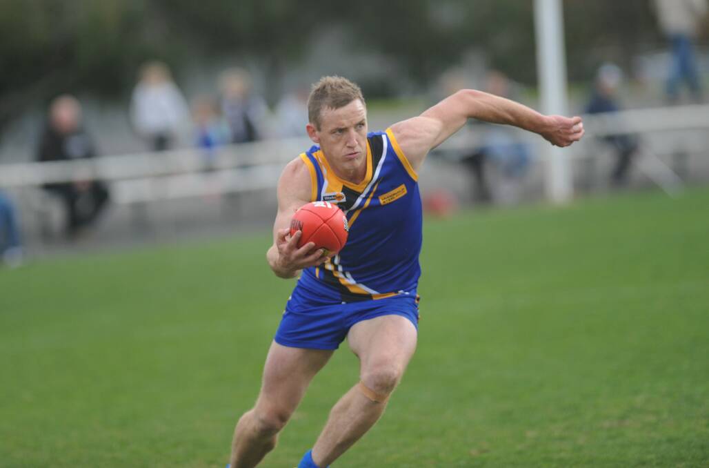 Sam Anson has been named Natimuk United's best and fairest. Picture: Stuart McGuckin