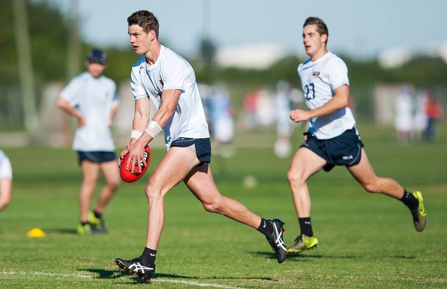 ON TRACK: Jarrod Berry has played his second game for Vic Country on Monday in a narrow loss to Vic Metro. Picture: CONTRIBUTED