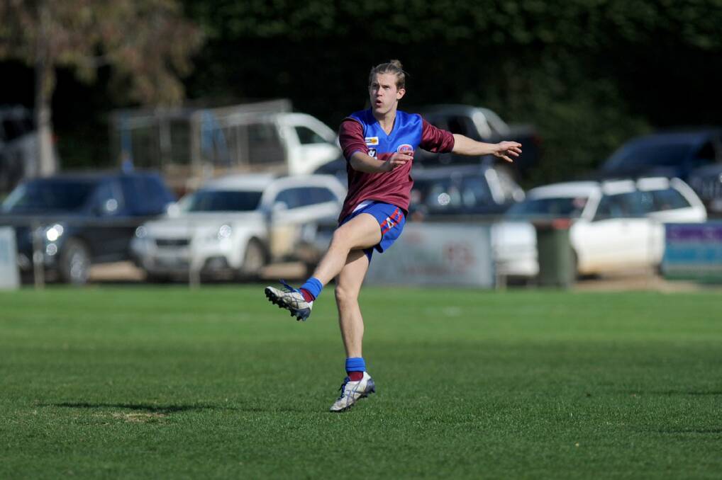 Beau Nelson pictured playing for Horsham earlier this year. Picture: SAMANTHA CAMARRI