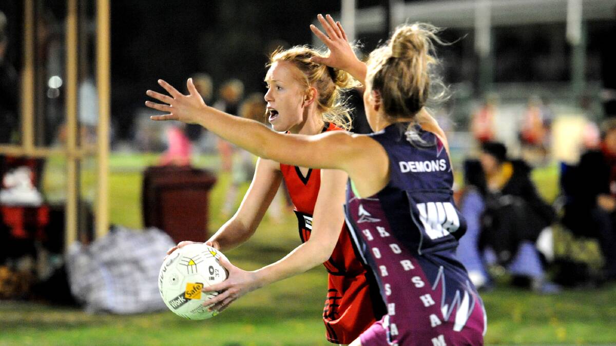 Maddison Jelly against Horsham earlier in the year. Picture: Samantha Camarri. 