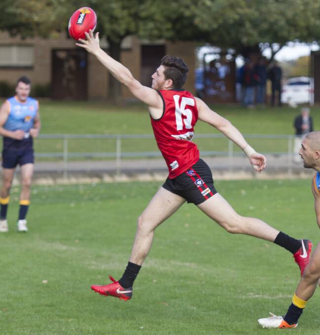 Naish McRoberts was best on ground for Stawell again. Picture: Peter Pickering.