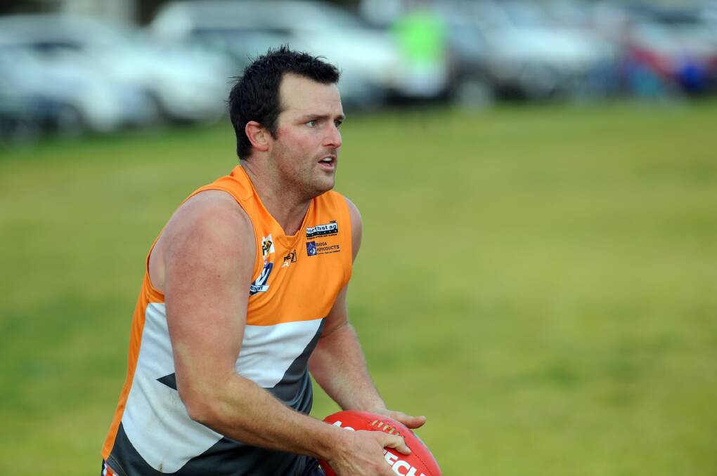 SUPER BOOT: Kain Robins kicked almost half of the Giants' score.