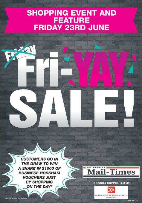 Fri-YAY sale in Horsham | All you need to know