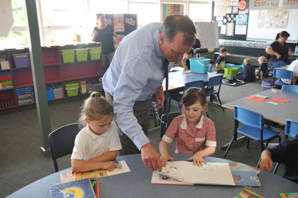 Stawell West Primary principal Jim O'Brien says teaching is a great career for males. Picture: Anthony Piovesan