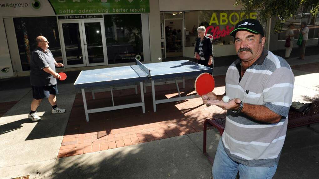 Horsham District Table Tennis Association president Jeff Pekin. Picture: PAUL CARRACHER.