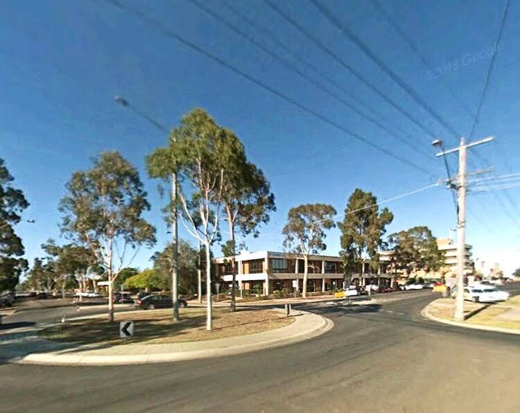 Horsham’s Urquhart and McLachlan roundabout, which will close in January for pavement works. Picture: GOOGLE EARTH