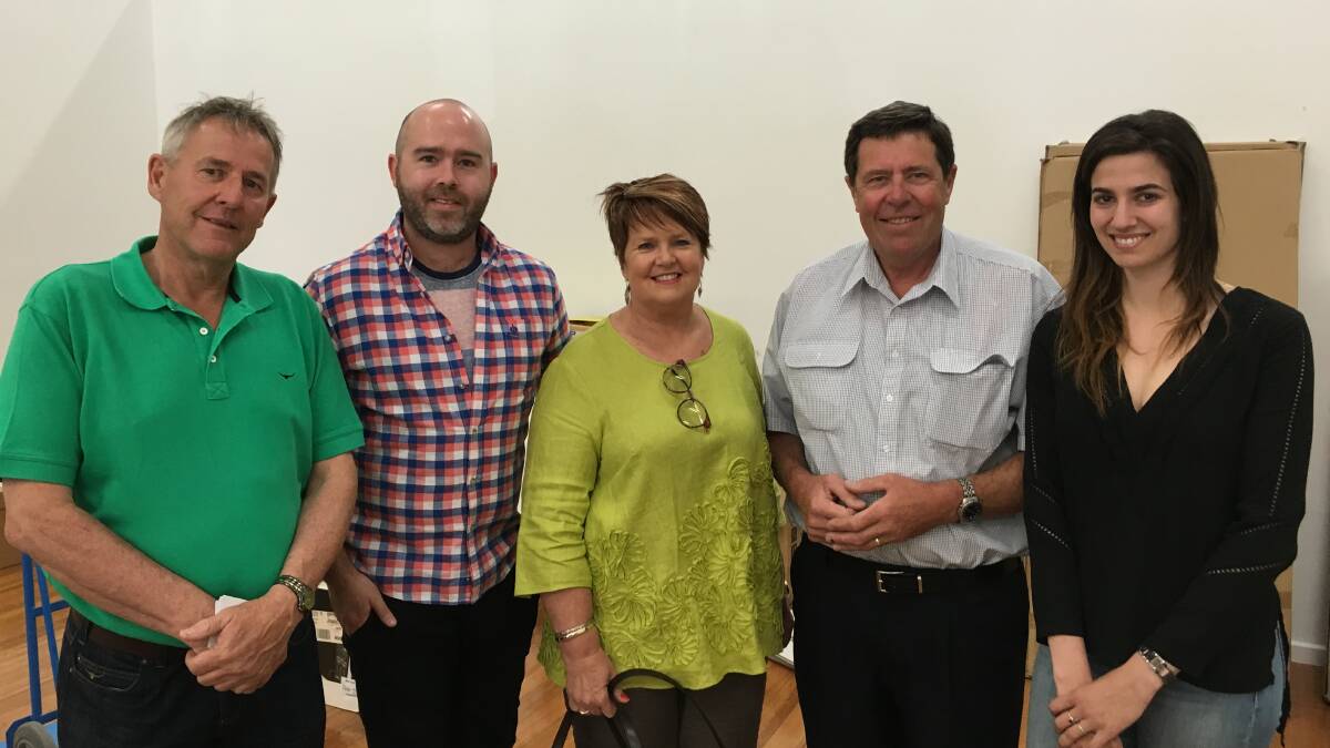 Some of Horsham Rural City Council's new term councillors: David Grimble, Joshua Koenig, Pam Clarke, John Robinson and Alethea Sedgman.