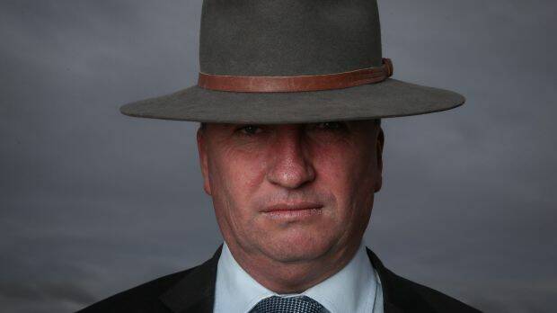 Deputy Prime Minister and Nationals leader Barnaby Joyce. Picture: ALEX ELLINGHAUSEN