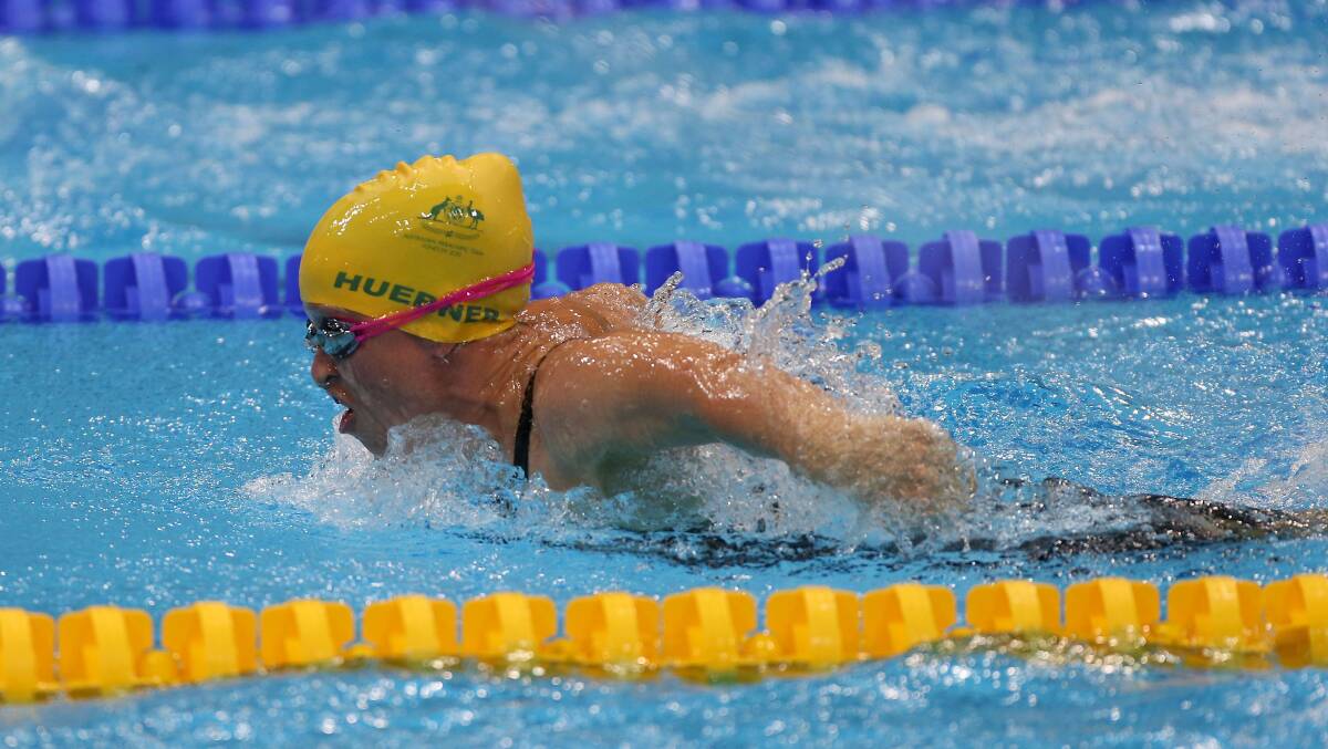 Tanya Huebner, originally of Warracknabeal, competes in the London 2012 Paralympic Games. Picture: AUSTRALIAN PARALYMPIC COMMITTEE