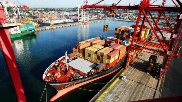 The Port of Melbourne, which has been leased for $9.7 billion. Picture: JESSICA SHAPIRO