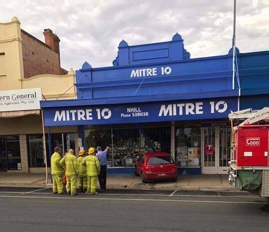 The aftermath of Friday's crash at Nhill. Former Hindmarsh Councillor Wendy Robins has described the corner as dangerous and in need of fixing. Picture: CONTRIBUTED     