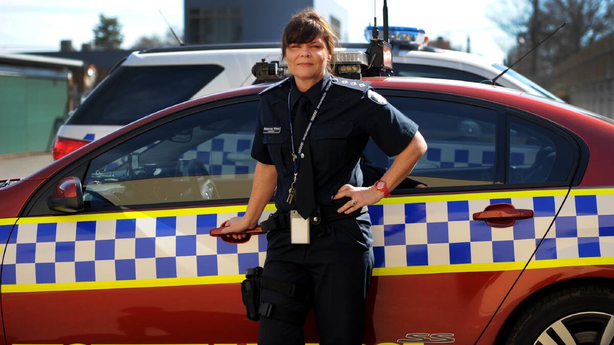 Horsham Inspector Rebecca Olsen, who told Horsham Rural City Councillors that government-funded CCTV cameras have helped catch offenders  Picture: SAMANTHA CAMARRI