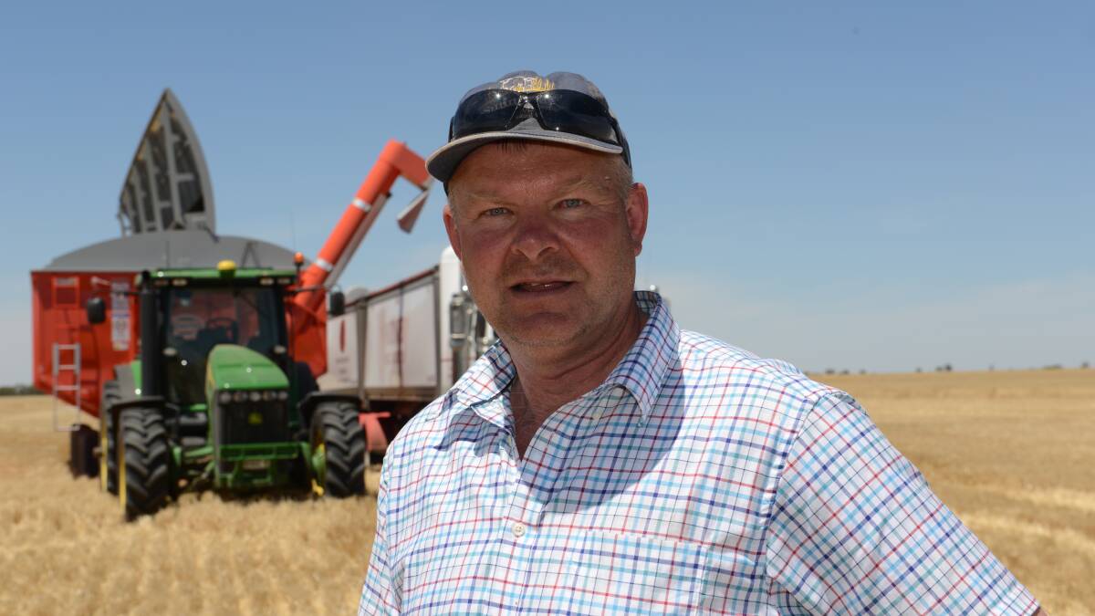 Victorian Farmers Federation grains president and Warracknabeal farmer Ross Johns. Picture: CONTRIBUTED