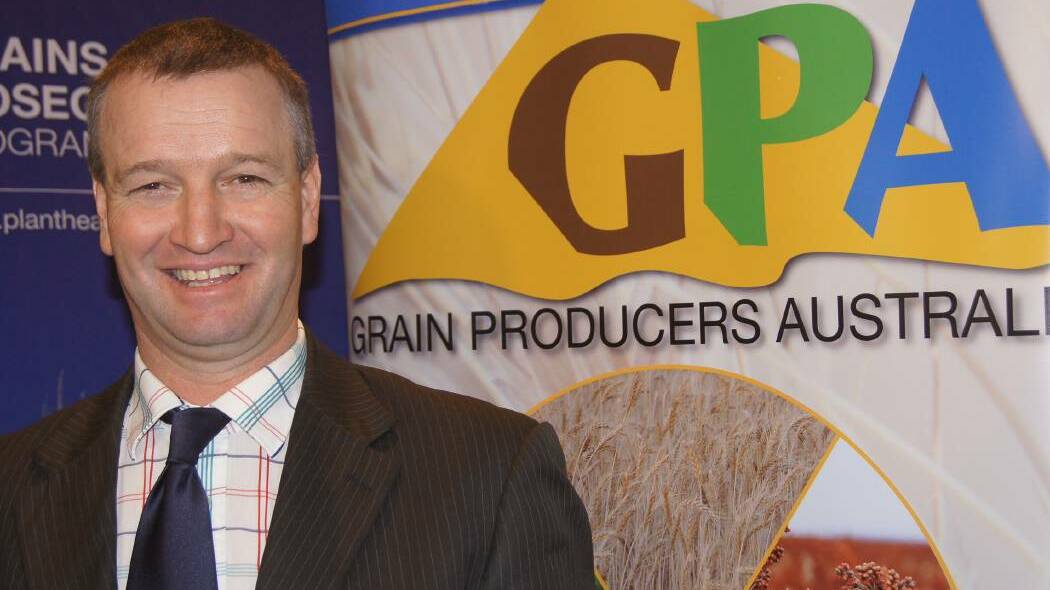 Rupanyup farmer and Grain Producers Australia chairman Andrew Weidemann 