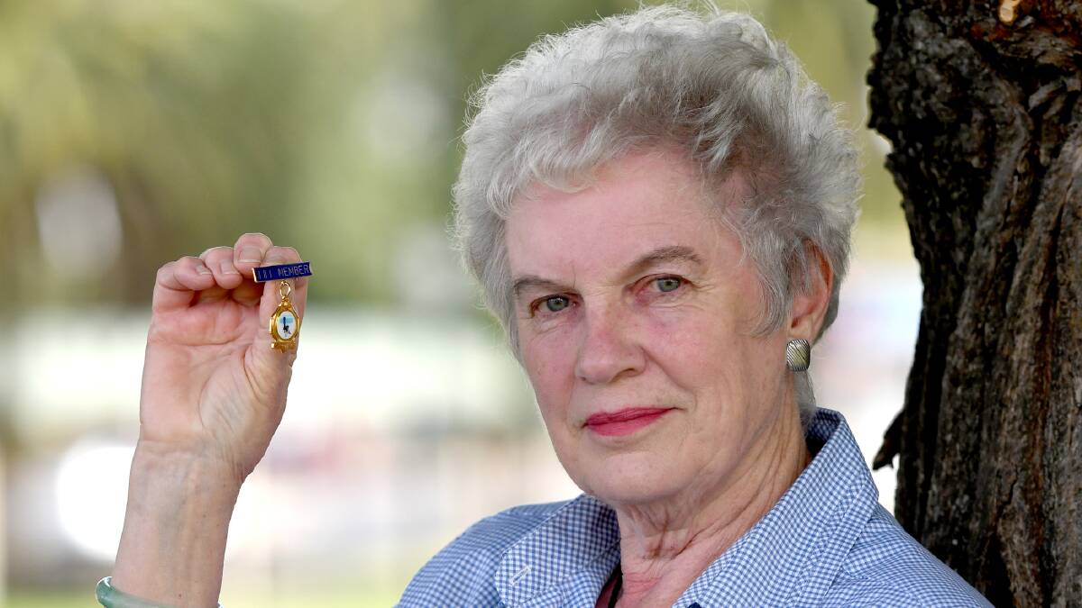 LIFE-LONG COMMITMENT: Sandra Savage has been awarded a life membership of the Horsham Golf Club. Picture: SAMANTHA CAMARRI